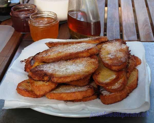 torrijas Receta f&aacute;cil para hacer torrijas
