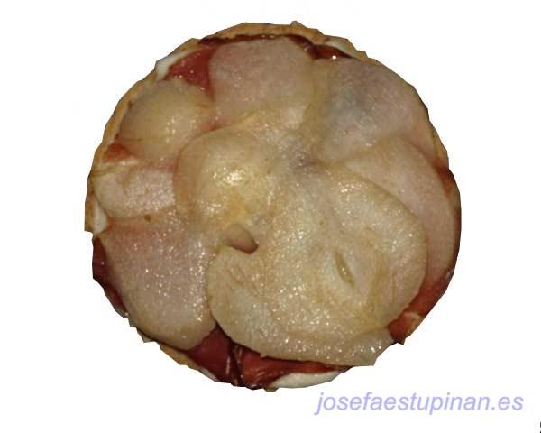 tosta_pera_iberica Tosta ib&eacute;rica con pera - Las Otras Recetas